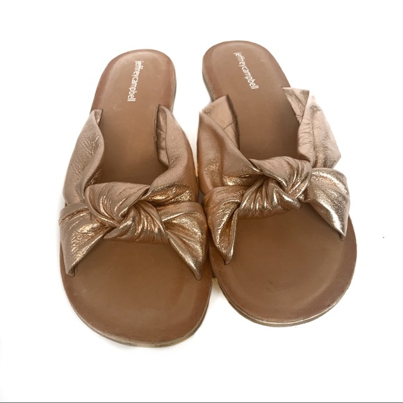 Jeffrey Campbell Shoes - JEFFREY CAMPBELL Gold Sandals Zocala